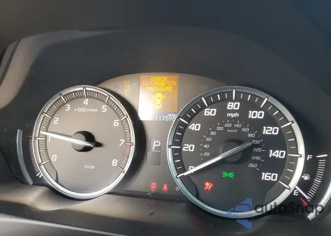 2016 Acura Tlx from USA, damaged, VIN 19UUB1F35GA003582